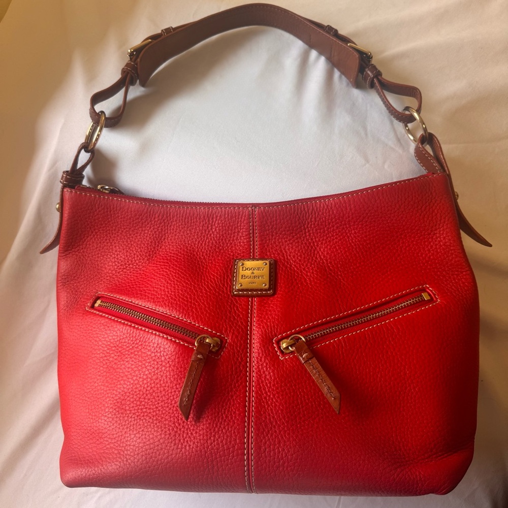Dooney & Bourke Pebbled Leather Shoulder Bag
